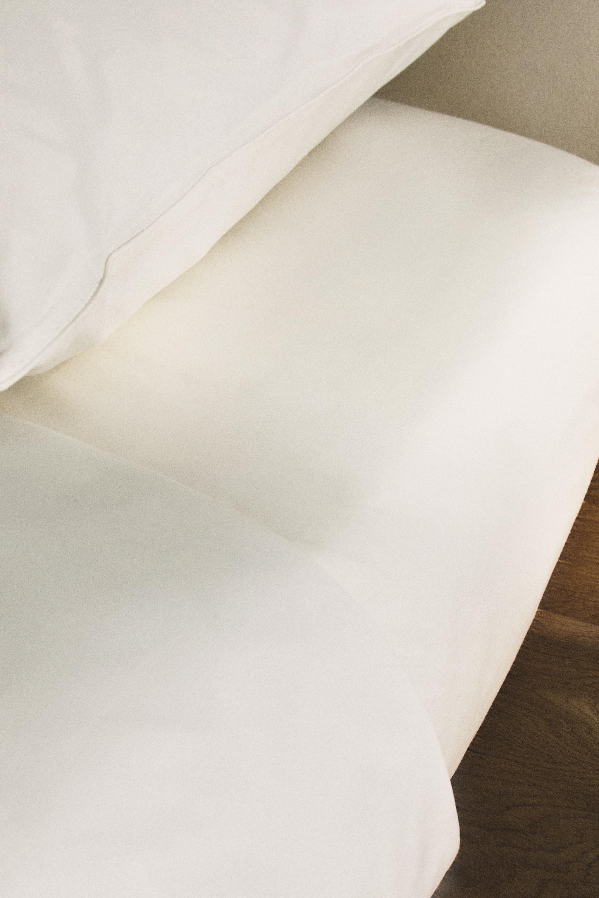 DRAP-HOUSSE PERCALE | 30 CM HAUTEUR (800 FILS)